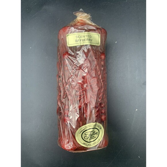 Vintage 70’s Fuller Brush Co Decorator Candle Bayberry Scented NOS - Picture 5 of 7
